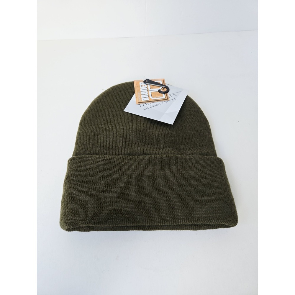 Broner winter hat beanie one size NWT green